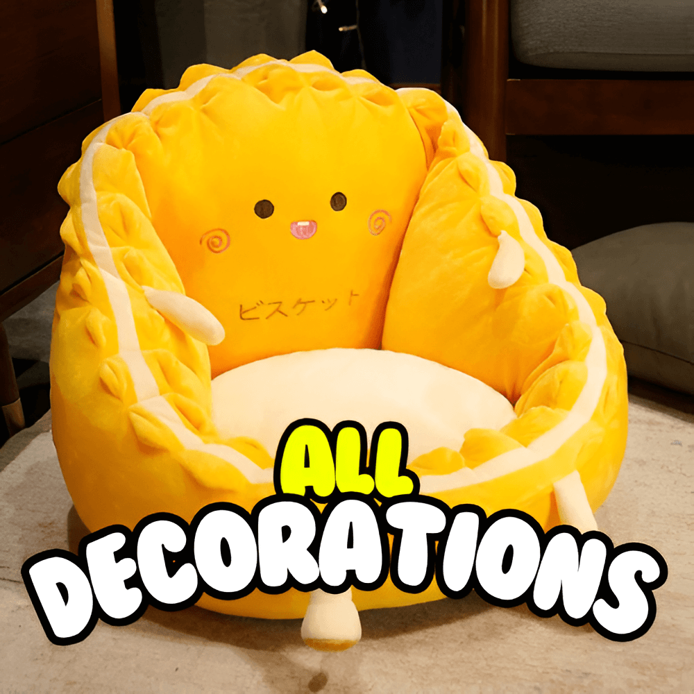 Collection of All Kawaii Decorations