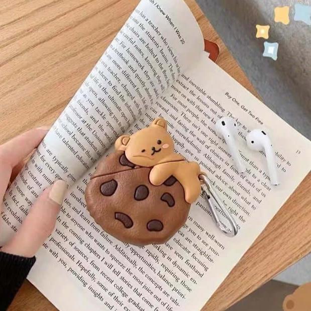 Cookie Bear Airpods Case