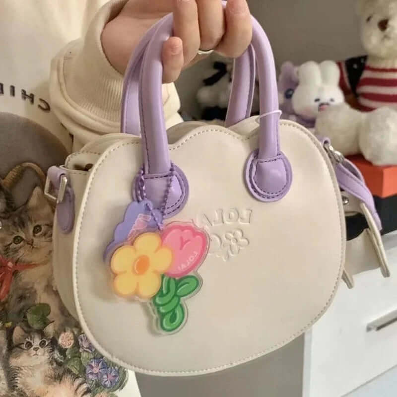 Flowers Kawaii Fashion Handbag