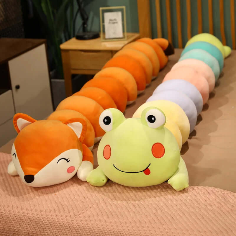 Fox and Frog Long Plushies