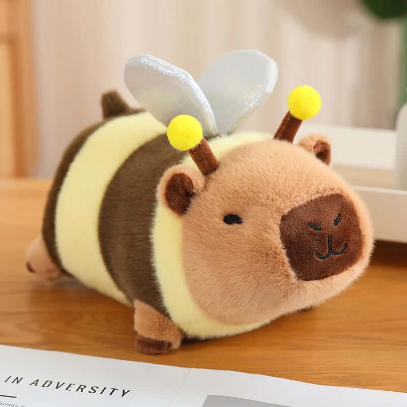 Kawaii Bee Capybara Plush