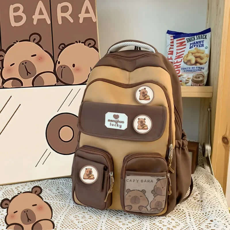 Kawaii Capybara Backpack