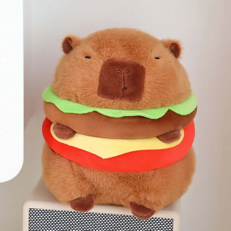 Kawaii Capybara Burger Plush