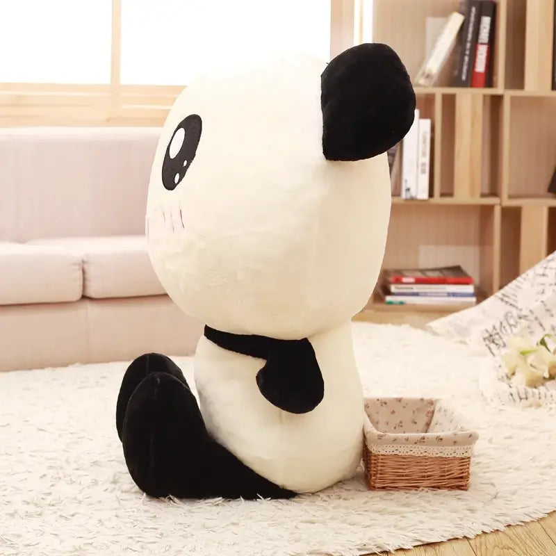 Kawaii Head Panda Plush