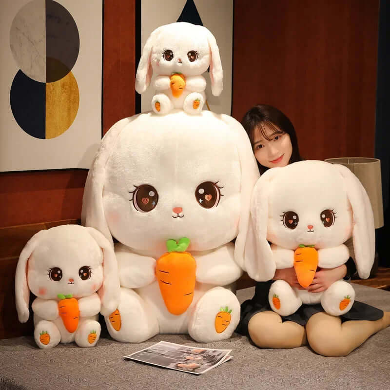 Kawaii Long Ear Rabbit Plush