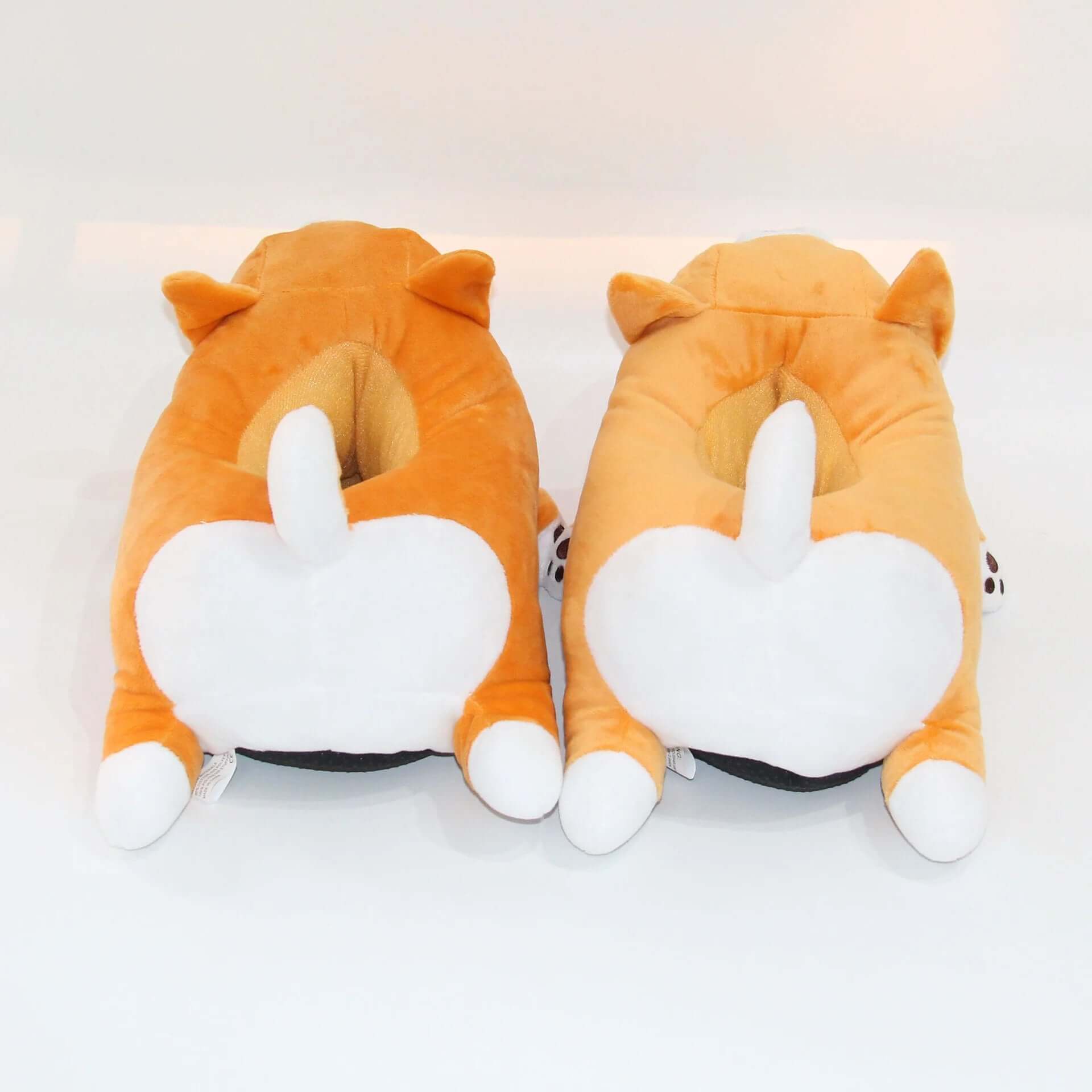 Kawaii Shiba Inu Slippers in back view