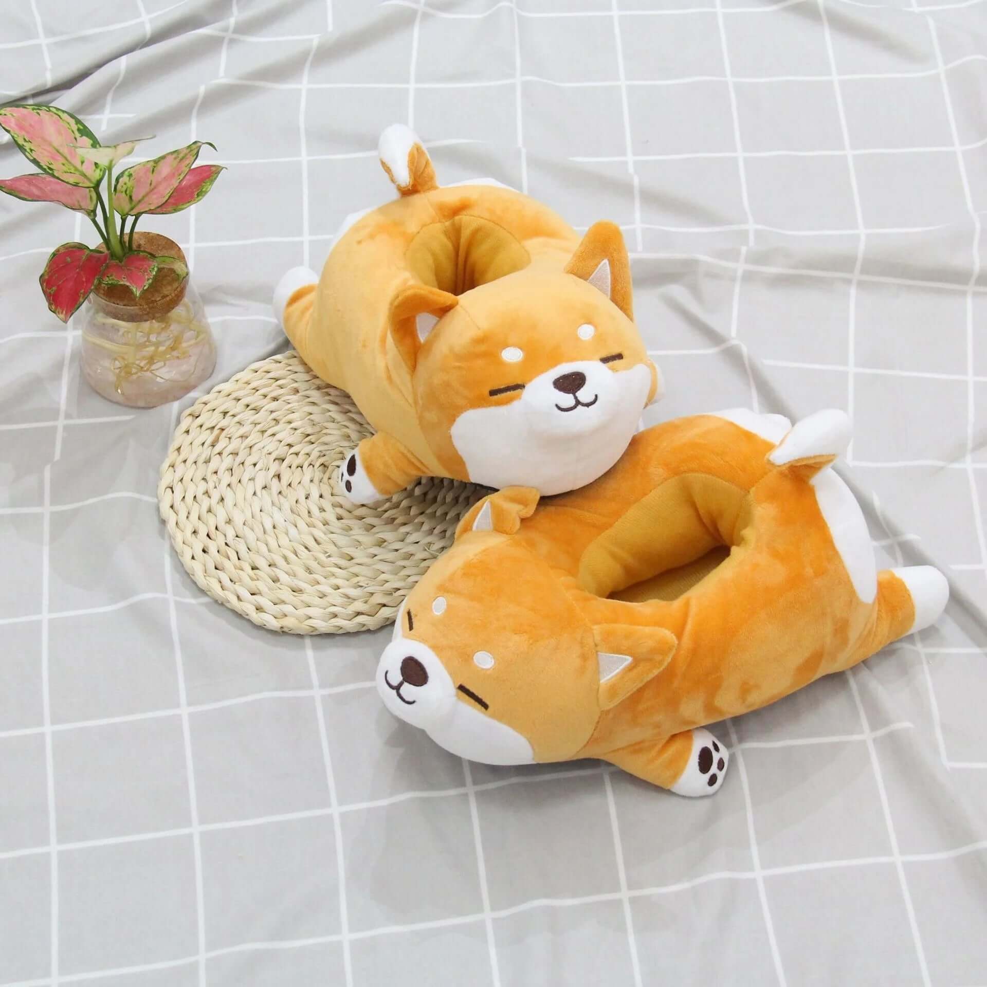 Kawaii Shiba Inu Slippers