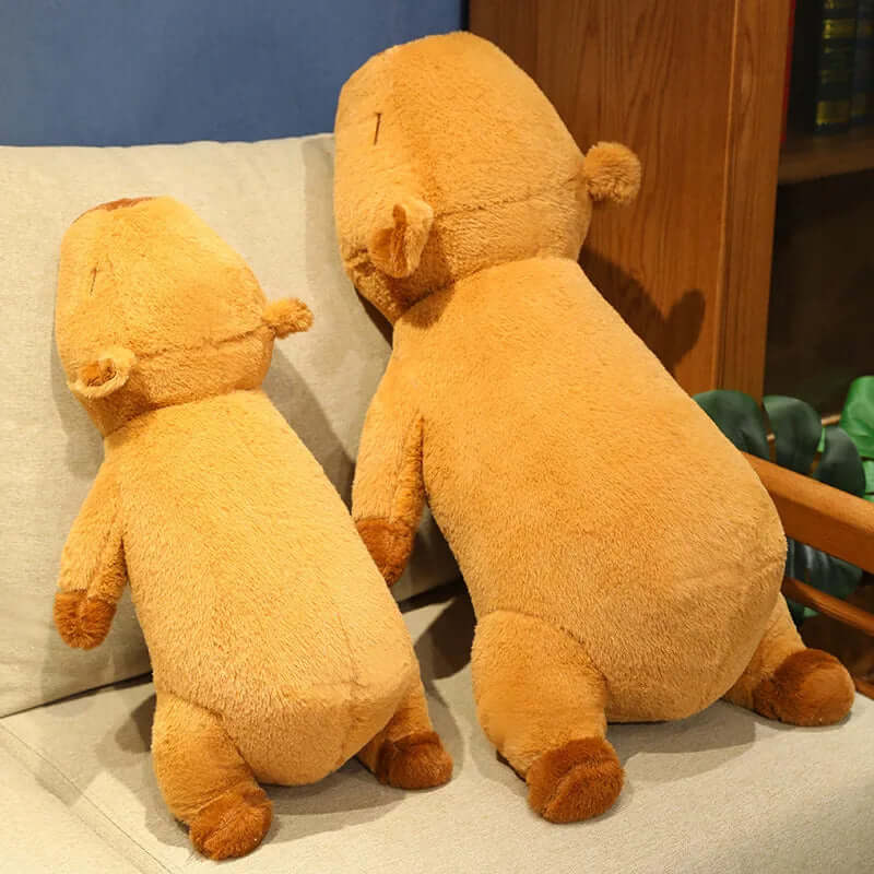 Long Capybara Lying Down Plush