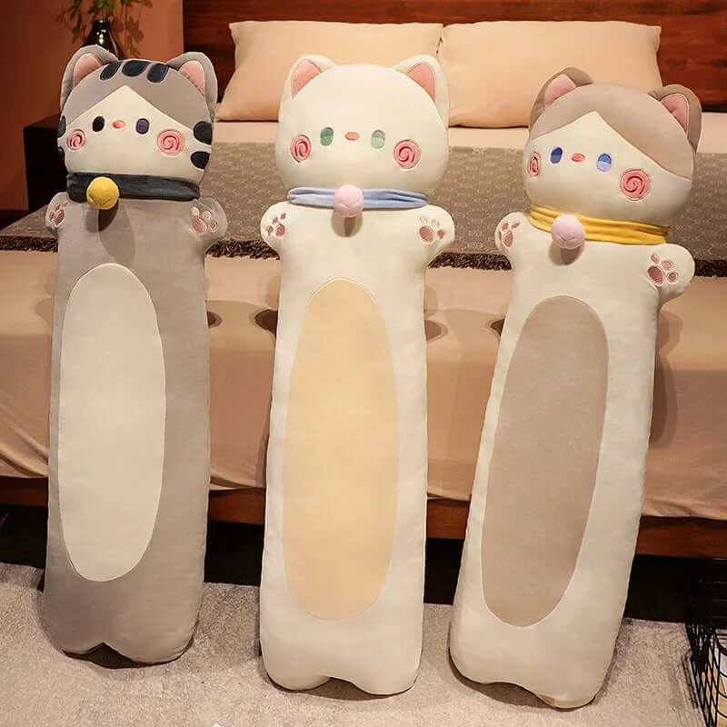 Long Kawaii Cats Plushies