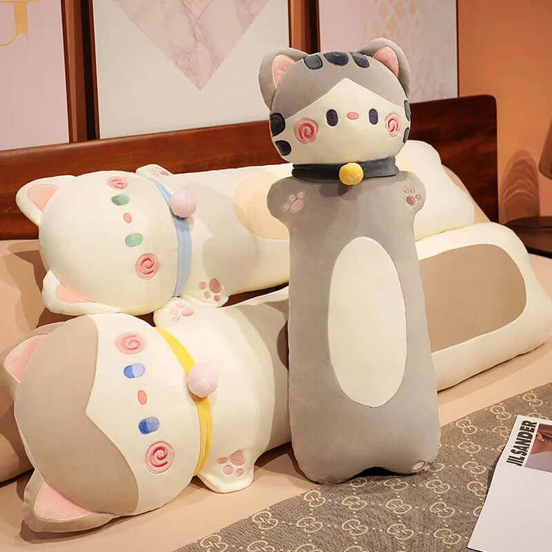 Long Kawaii Cats Plushies