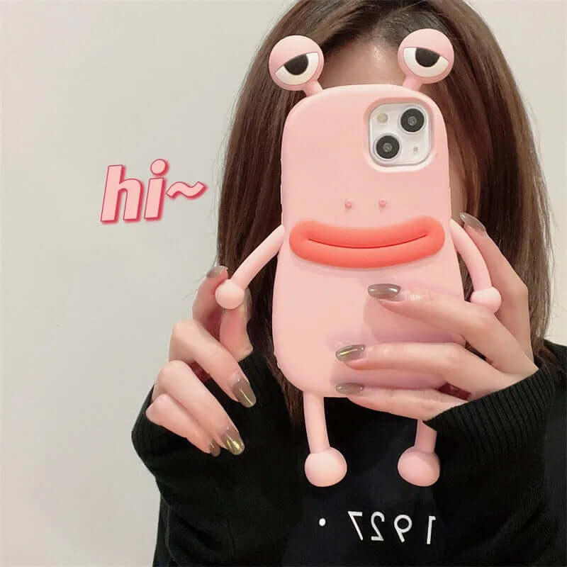 Pink Alien Phone Case