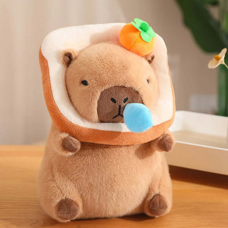 Plush Capybara with drop and costumes