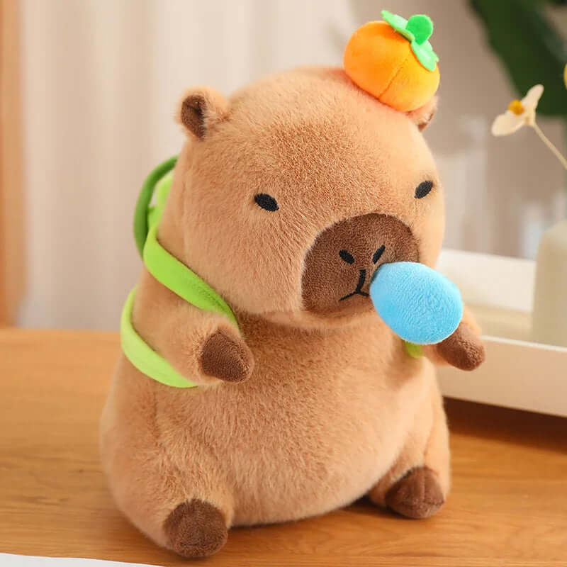 Plush Capybara with drop and costumes