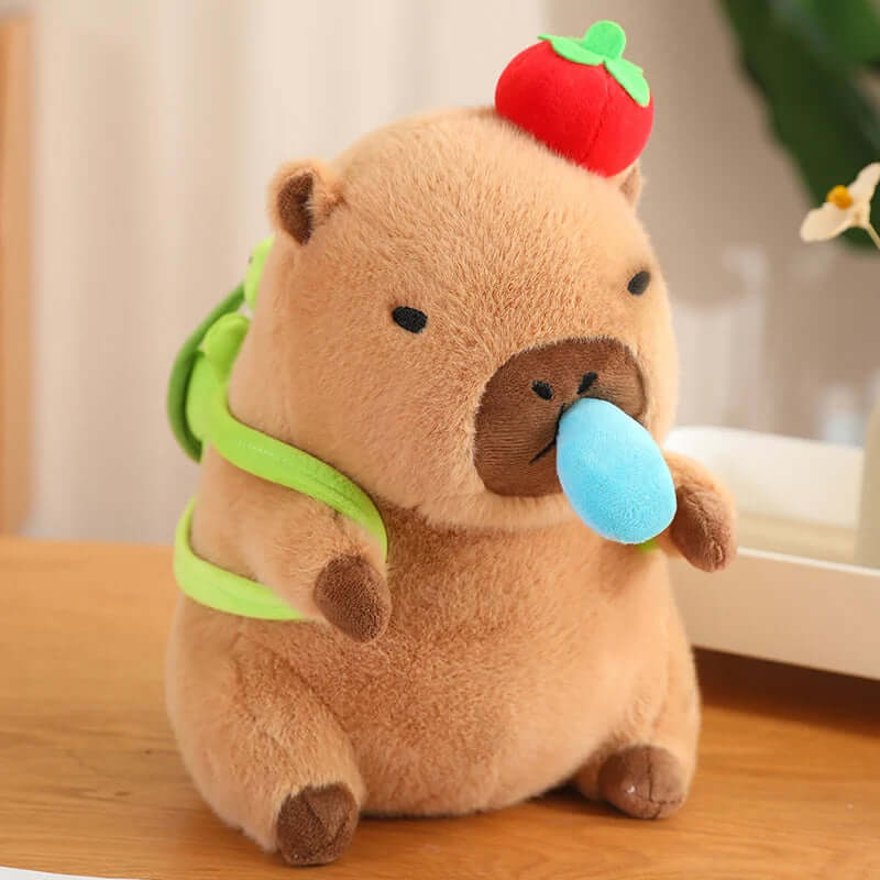 Plush Capybara with drop and costumes