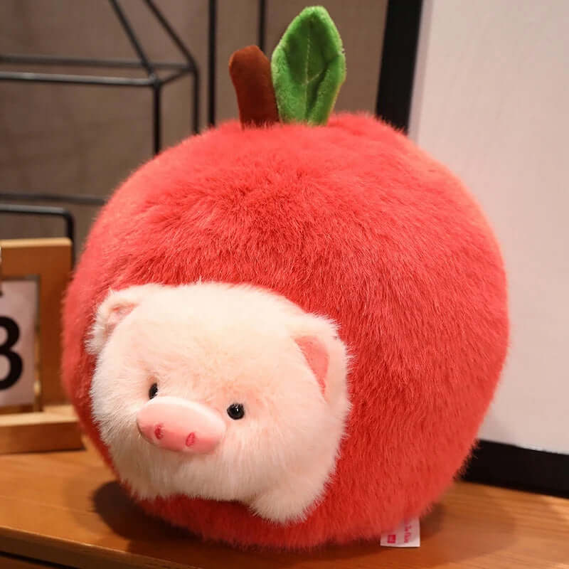 Plush pig disguised