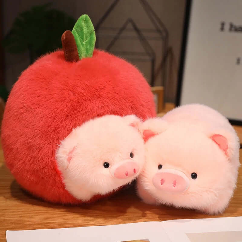 Plush pig disguised