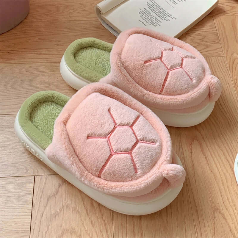 Turtle Slippers pink